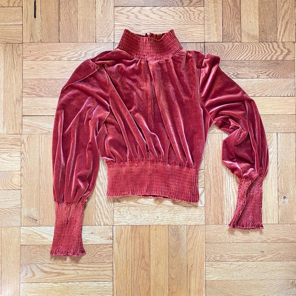 Velvet Old-Fashioned Top